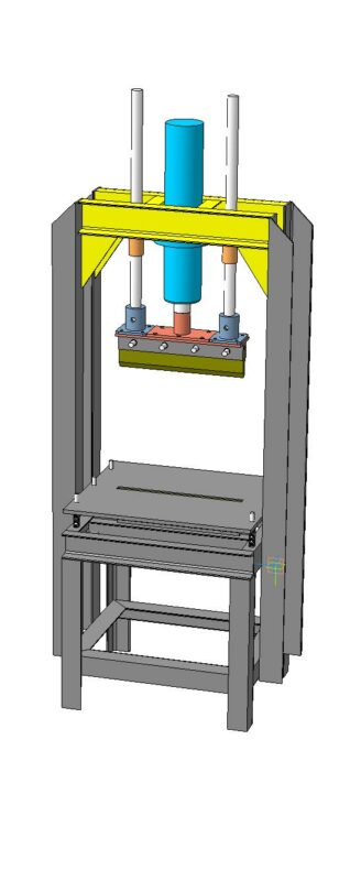 3D модель Колун гидравлический для бетонного камня, блока, плитки