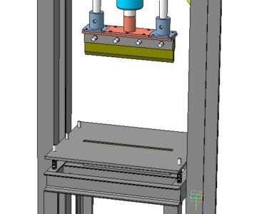 3D модель Колун гидравлический для бетонного камня, блока, плитки