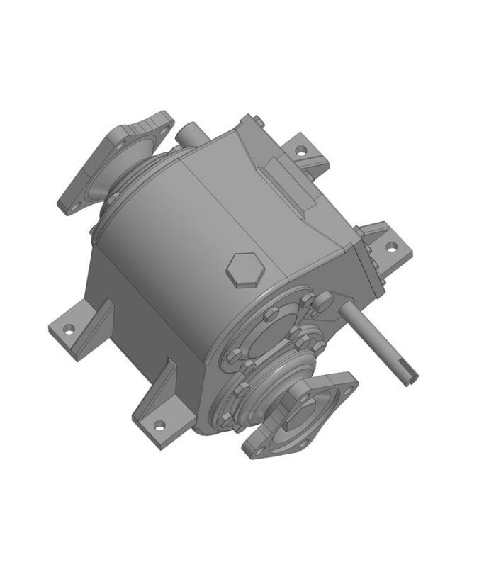 3D модель 3D модель механизма обратного хода (МОХ)
