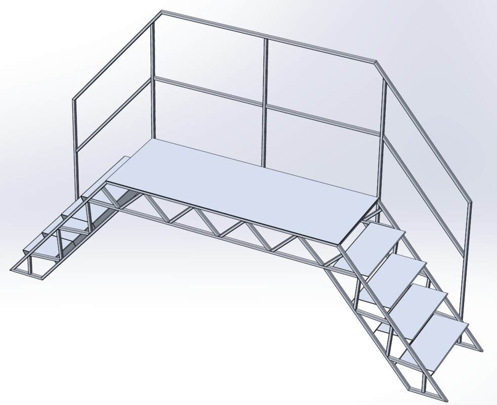 3D модель Трапики