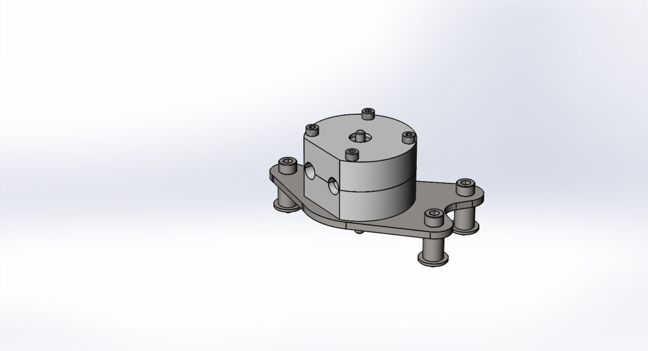 3D модель Насос перистальтический для подачи масла в печку