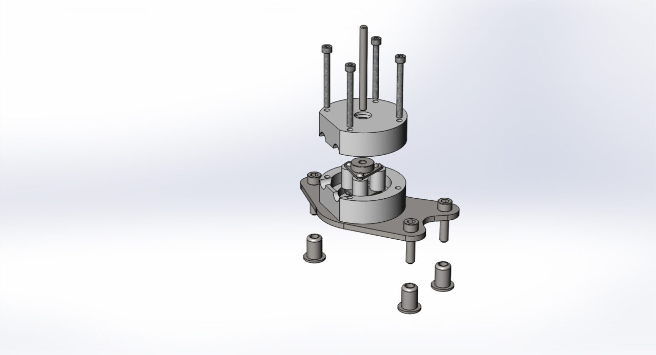 3D модель Насос перистальтический для подачи масла в печку