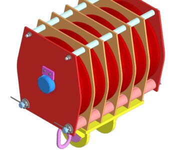 3D модель Обойма полиспастная П2220