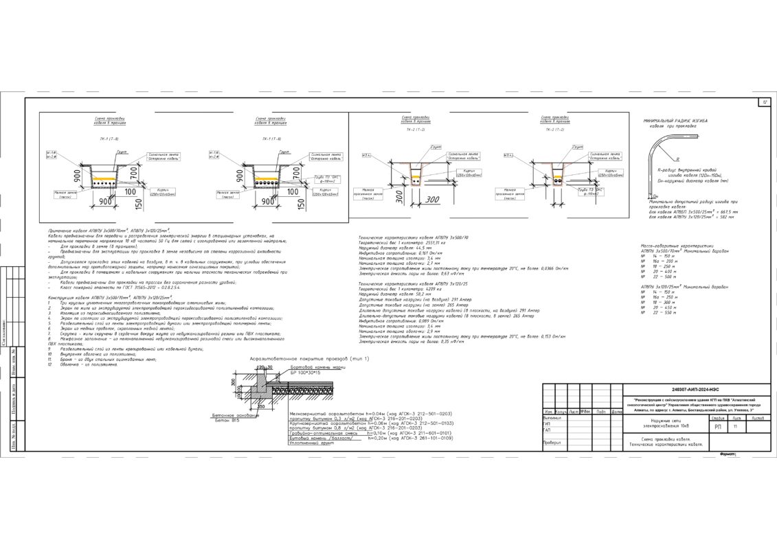 3D модель Электроснабжение городской онкологической больницы в г.Алматы, РК