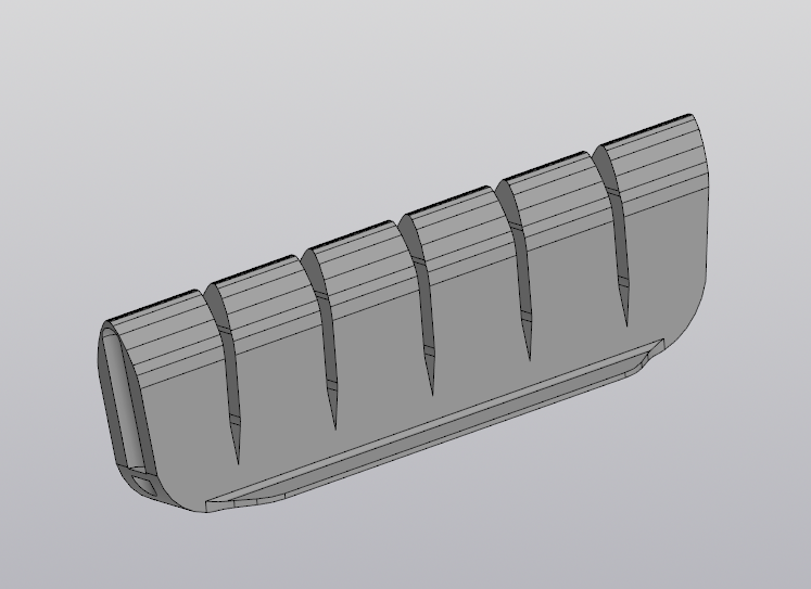 3D модель Органайзер для ножей