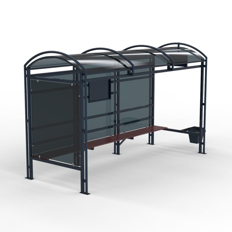 3D модель Остановка для гражданского транспорта 4000х1600х2500