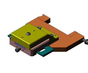 3D модель Модель зажимного приспособления