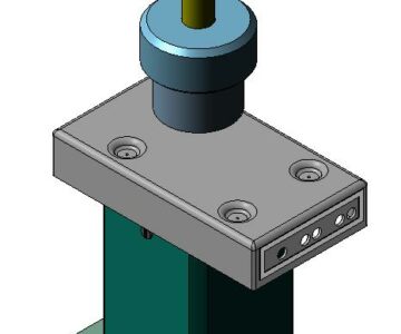 3D модель Приспособление для выдавливания углубления