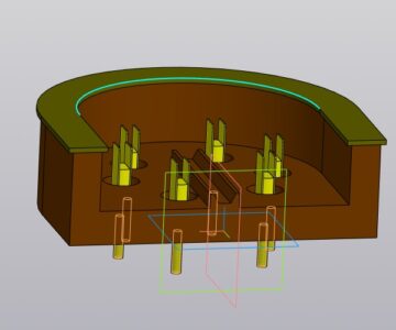 3D модель Панелька ГУ 81, ГУ 81М, ГУ80.