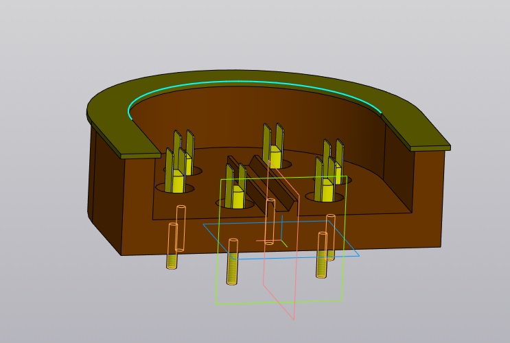3D модель Панелька ГУ 81, ГУ 81М, ГУ80.