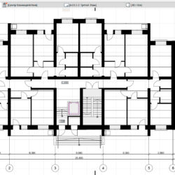 3D модель Девятиэтажный жилой дом в ArchiCAD