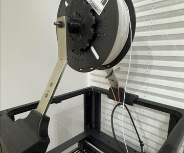 3D модель Держатель зажимной катушки филамента