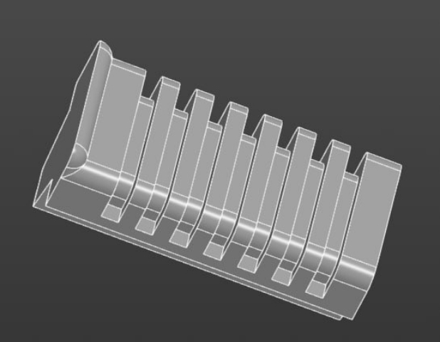 Чертеж Подножка мопеда