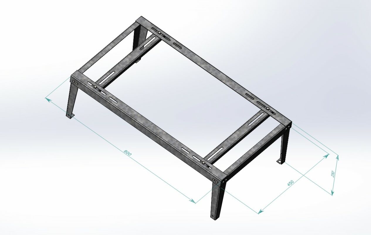 3D модель Подставка для кондиционера