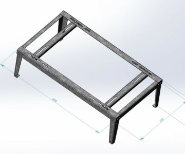 3D модель Подставка для кондиционера