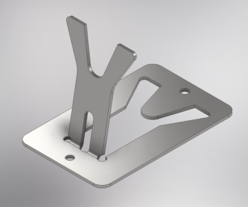 Чертеж Подставка под паяльник