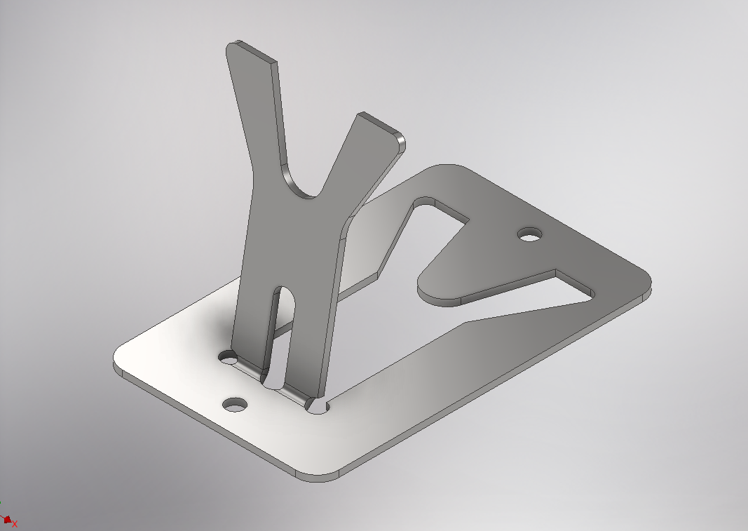 Чертеж Подставка под паяльник