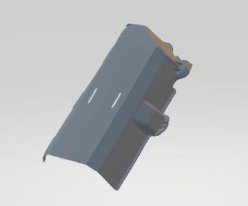 3D модель 3д модель (скан) защить VW Touran Eco Fuel 7мест задних балонов