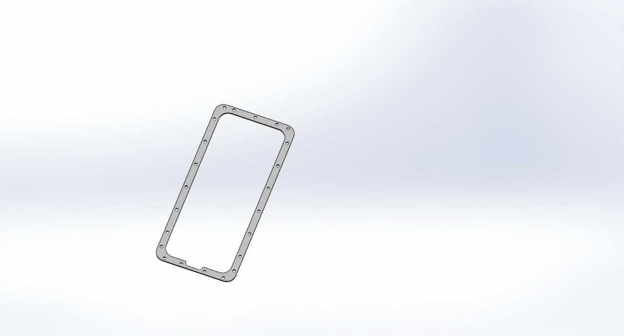 Чертеж Прокладка поддона Д-65 ЮМЗ