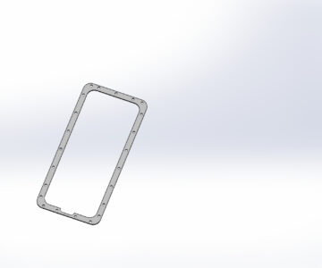 Чертеж Прокладка поддона Д-65 ЮМЗ