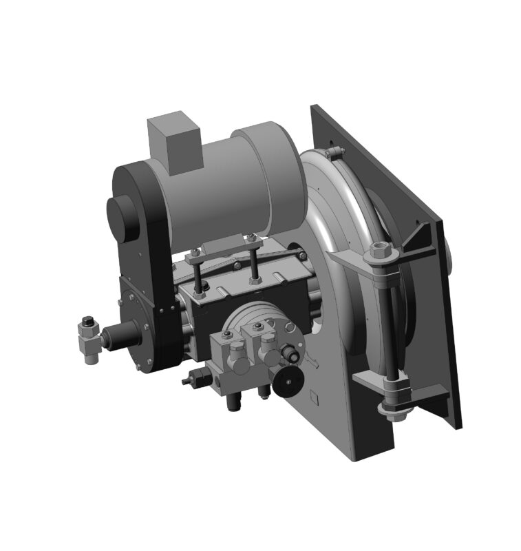 3D модель 3D модель форсунки ротационной Р-200