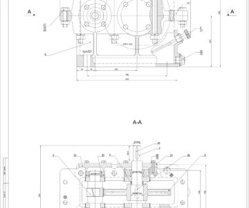 Чертеж Расчет привода одноступенчатого цилиндрического косозубого редуктора