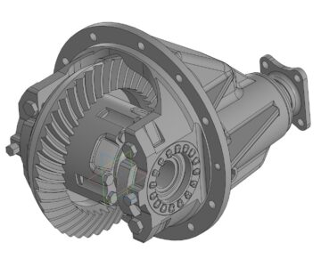 3D модель Редуктор на автомобили Газель