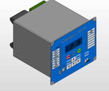 3D модель Реле тока Сириус 2-Л-П
