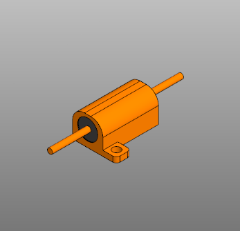 3D модель Резисторы RXG24 серии