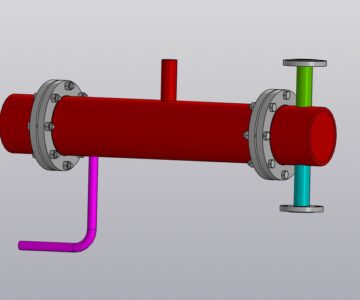 3D модель Подогреватель пароводяной БиКЗ ППВ-25