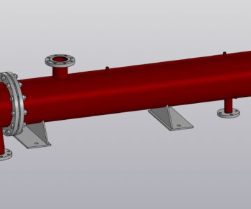 3D модель Подогреватель пароводяной ПП2-6-2-II