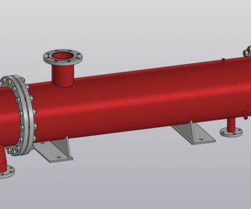 3D модель Подогреватель пароводяной ПП1-11-2-II