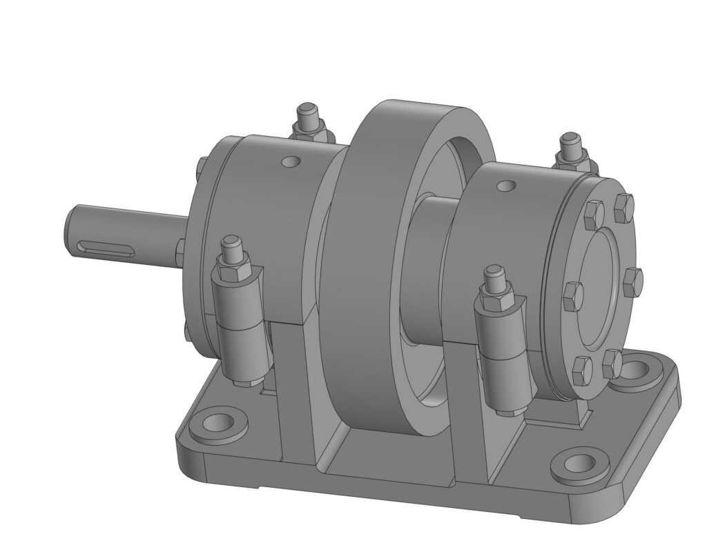 3D модель Ролик поддерживающий МЧ00.11.00.00 с чертежами