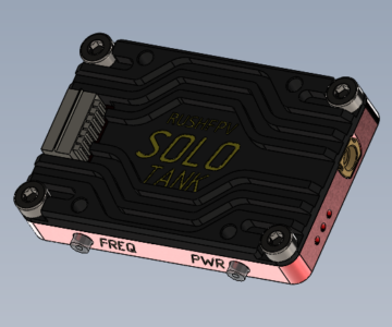 3D модель Видеопередатчик RUSHFPV SOLO TANK