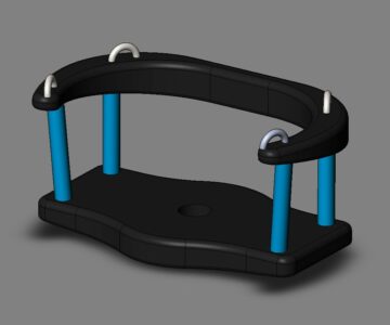 3D модель Сидение FORTO (СФБОЧ-КсОК)