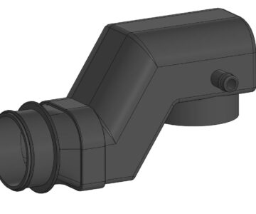 Чертеж Переходник для карбюратора K-151