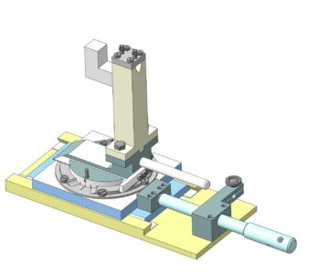3D модель Приспособление для заправки круга по радиусу