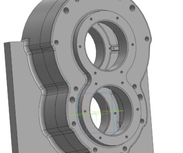 Чертеж Редуктор на катер