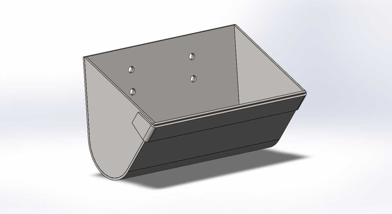3D модель Ковш объёмом 3л.
