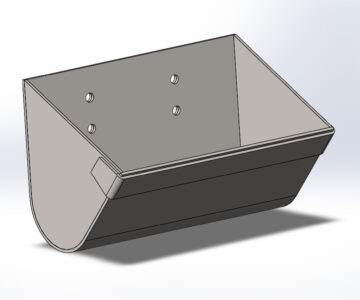3D модель Ковш объёмом 3л.
