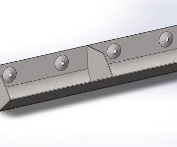 3D модель Ковш норийный объёмом - 2,5л