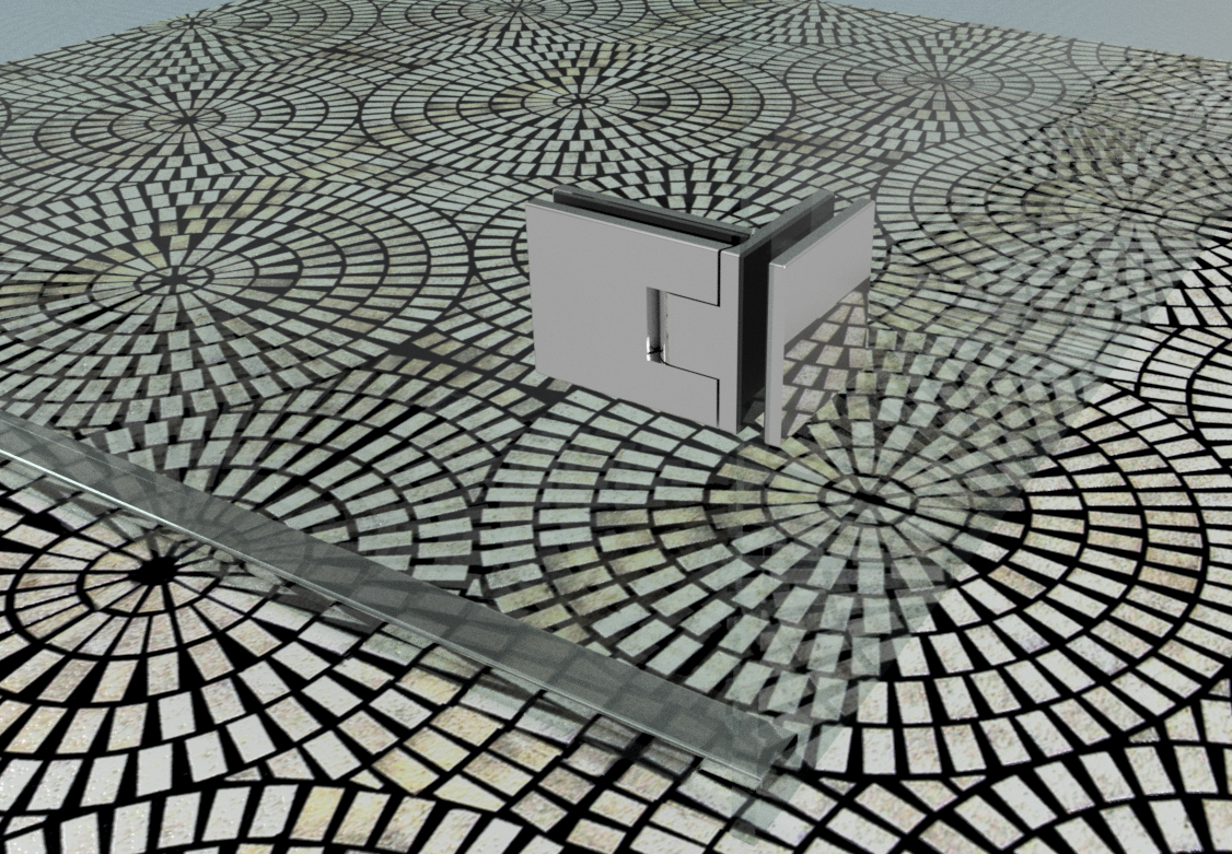 Чертеж Стеклянный купол для скульптуры 927х927х1710 мм.