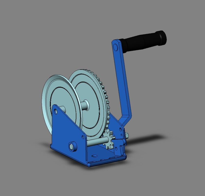 3D модель Лебедка ручная грузоподъемностью до 500 кг