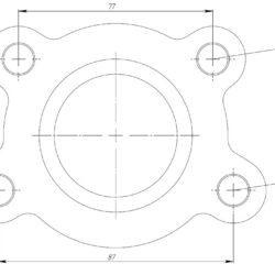 3D модель Габаритный макет ступицы ВАЗ-2108