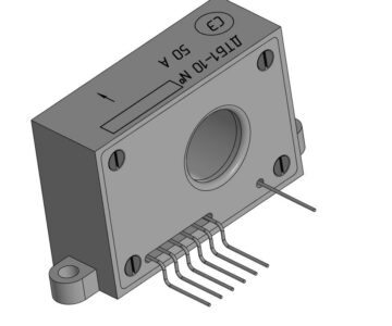 3D модель Датчик тока ДТБ1-10