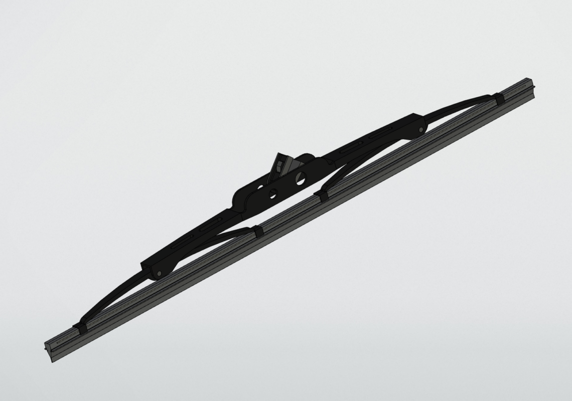 3D модель Модель щётки стеклоочистителя 350 мм.
