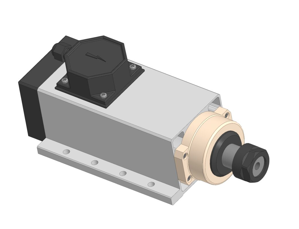 3D модель Габаритная модель шпинделя G-PENNY machine