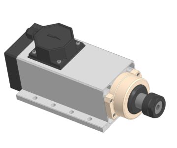 3D модель Габаритная модель шпинделя G-PENNY machine