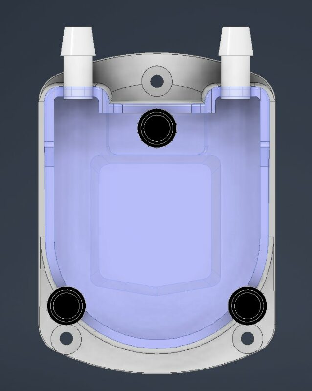 3D модель 3д-модель перистальтического насоса LEIRONG LP4000-D24N96HA