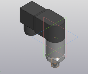 3D модель Реле давления малогабаритное ТИП РД